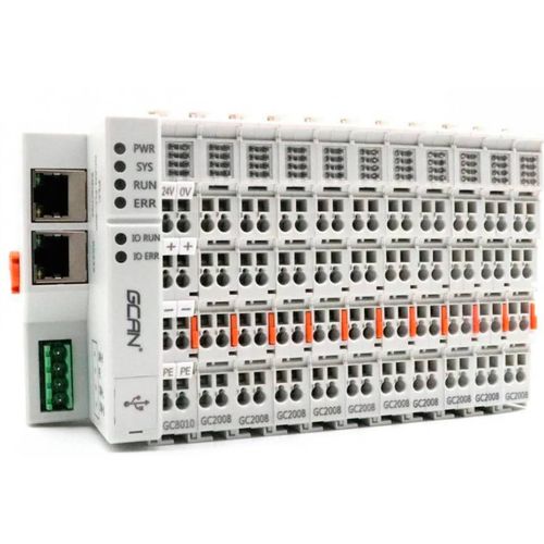 CAN总线可编程控制器 - GCAN-PLC-400 - Shenyang Vhandy Technology Co. - 紧凑型 / 带有可扩展 I/O 卡 / 数字输出