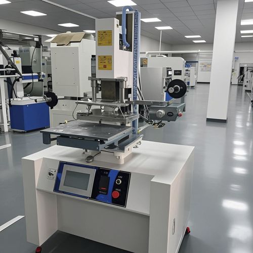 电控气动烫金机 - Shenzhen xinzhong plastic - 大面积印刷 / 手动 / 用于皮革
