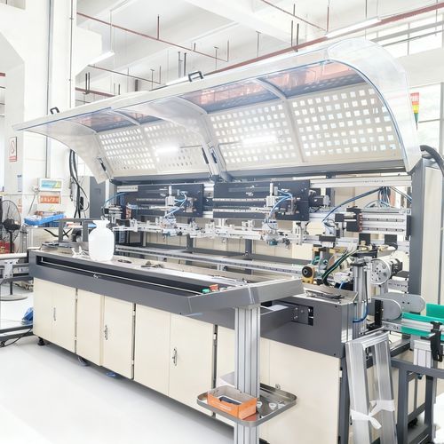 彩色丝网印刷机 - Shenzhen xinzhong plastic - 自动 / 用于圆柱体