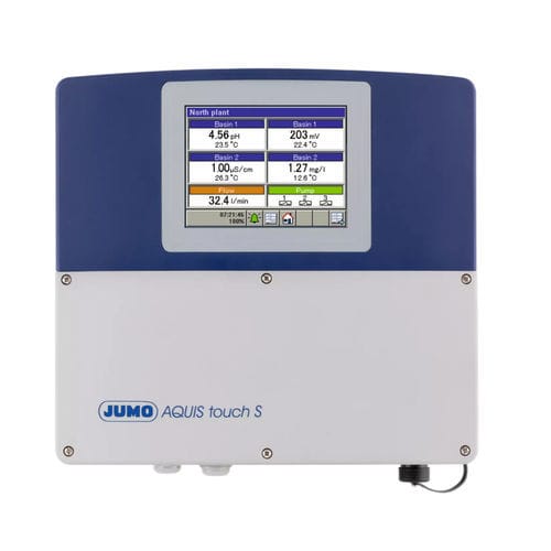 温度测量表 - AQUIS touch S - JUMO Process Control, Inc. - pH / 流量 / 氧化还原