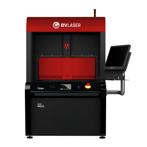 光纤激光焊接机 - TITAN ROTOWELD - Evlaser srl - Nd-YAG激光 / 自动 / 落地式