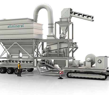 废料回收分拣系统 - allair® - allmineral Aufbereitungstechnik GmbH & Co.KG - 光学 / 自动 / 流程