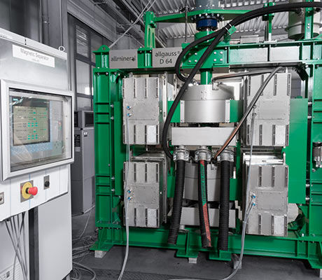 液体分离器 - allgauss® - allmineral Aufbereitungstechnik GmbH & Co.KG - 磁性 / 工艺流程 / 用于矿石