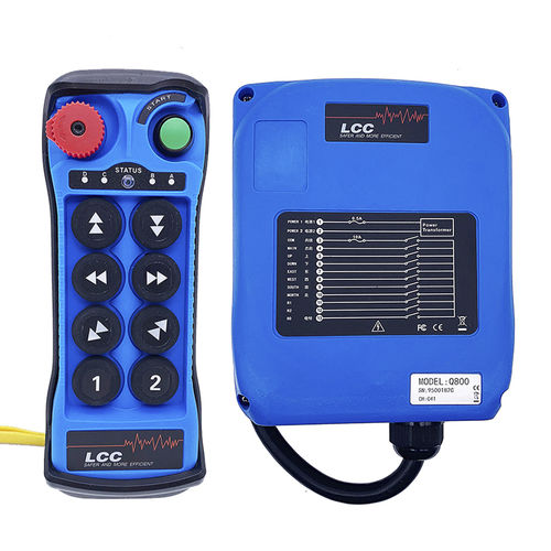 无线电遥控器 - Q800  - Nanjing Xiading Electronic Technology Co., Ltd. - 按钮式 / 工业 / 用于起重机
