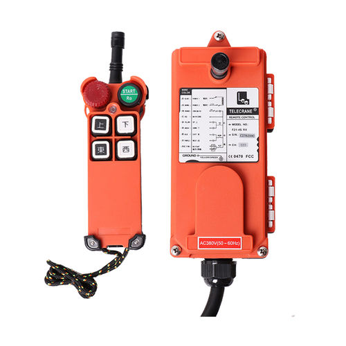 无线电遥控器 - F21-4D - Nanjing Xiading Electronic Technology Co., Ltd. - 按钮式 / 工业 / 用于起重机