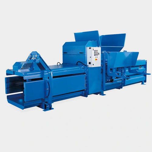 纸张打包压缩机 - IP-SK series - I-COMPACT - 用于塑料 / 废料 / 卧式