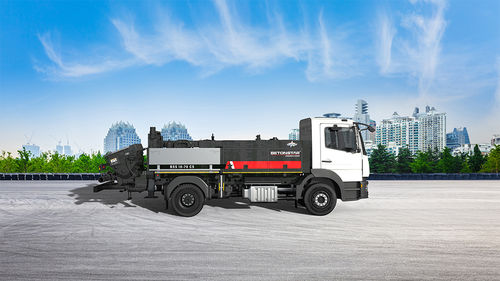 拖挂式混凝土泵车 - BSS 10-70 CS - BETONSTAR MAKINA SANAYI VE TICARET A.S. - 工程