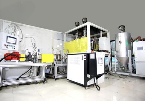 双螺杆管道挤出生产线 - ETPU  - Feininger (Nanjing) Energy Saving Technology Co., Ltd. - 高流量 / PLC控制 / 塑料板材