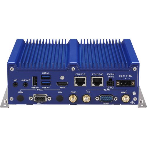 边缘人工智能电脑 - ATC 3200 - Nexcom - Mobile Computing Solutions - 嵌入式 / ARM® Cortex®-A57四核 / NVIDIA® Jetson TX2