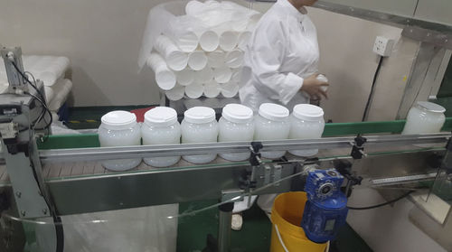 半自动灌装生产线 - Ttma Guangzhou Co., Ltd. - 瓶子 / 饮料 / 用于润滑油