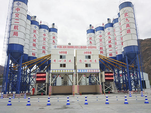 固定混凝土搅拌站 - XHZS series - Shandong Yuanyou Heavy Industry Science&Technology Co., Ltd. - 立式
