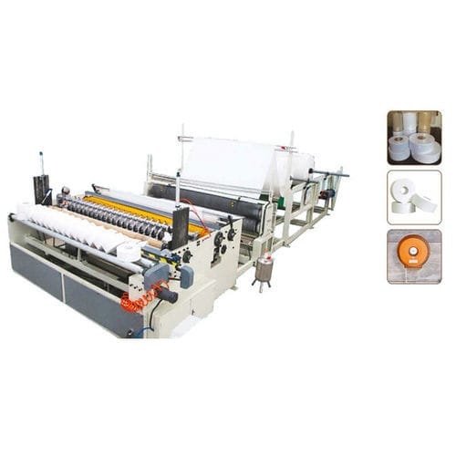 自动纵切复卷机 - JN-XP JRT - Shandong Kingnow Machine Holding Co., Ltd. - 用于纸张 / 用于造纸业