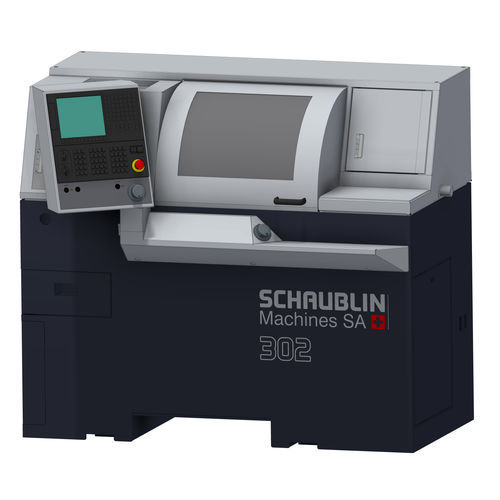 CNC数控车削加工中心 - 302 - SCHAUBLIN MACHINES - 3轴 / 二机轴 / 12工具