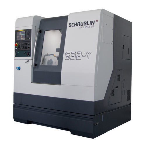 CNC数控车削加工中心 - 632-Y - SCHAUBLIN MACHINES - VDI 30 / 12工具 / 复杂部件