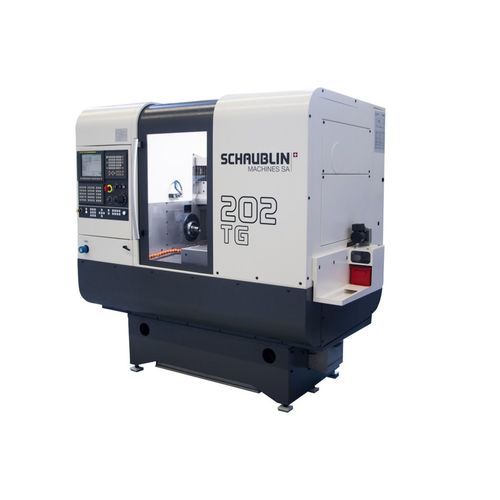 CNC数控车削加工中心 - 202 TG - SCHAUBLIN MACHINES - 8轴 / 12工具 / 4工具