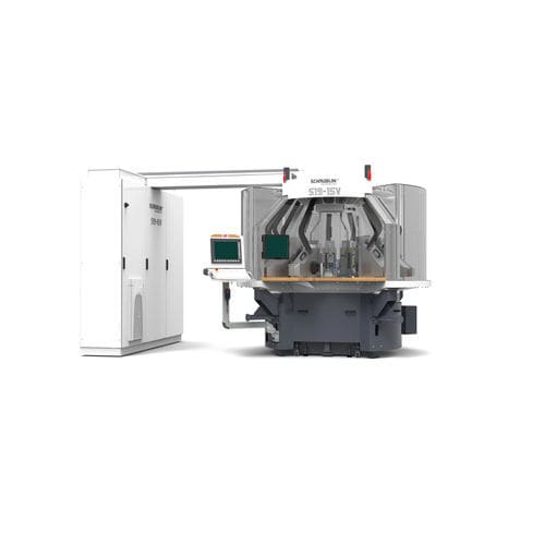 连续自动工作机床 / 旋转 - S19-15V - SCHAUBLIN MACHINES - CNC数控 / 12工位 / 高精度