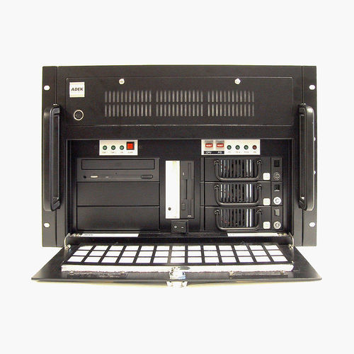 机架式电脑机箱 - AD-827 - Adek Technical Sales - 19" / 7U / 铝制