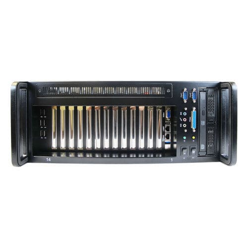 机架式电脑机箱 - AD-581 - Adek Technical Sales - 4U / 14 个插槽 / 底板