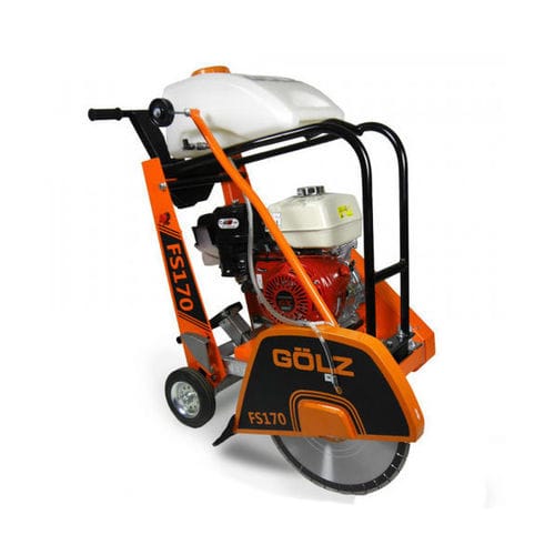 路面锯 - FS 170 - GÖLZ GmbH - 用于混凝土 / 电动 / 框式