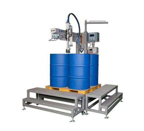 半自动灌装机 - Shanghai Npack Automation Equipment Co.,ltd - 油桶 / IBC / 农药