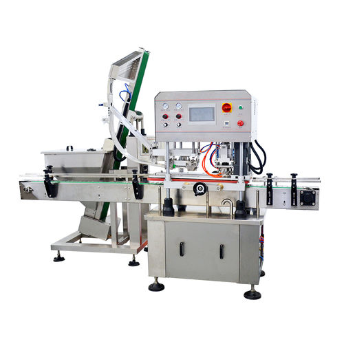 真空封盖机 - NP-VC - Shanghai Npack Automation Equipment Co.,ltd - 自动 / 玻璃瓶 / 用于旋开盖