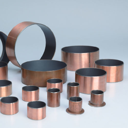 法兰滑动轴承 - CSB-50M series - Zhejiang Changsheng Sliding Bearing Co., Ltd. - 圆柱 / 钢 / 烧结铜
