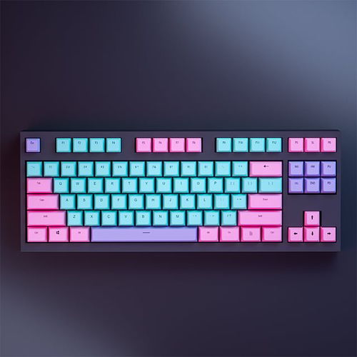 台式键盘 - JK-87AB - Shenzhen Justtide Tech. Co., Ltd. - 机械按键 / 87键式 / OEM
