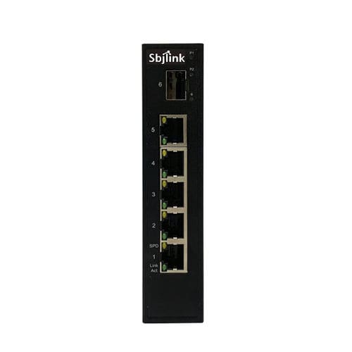 非管理型以太网交换机 - RPT-1006G-1F-X2 - Sbjlink/Subject Link Inc. - 6 端口式 / 千兆以太网 / DIN导轨