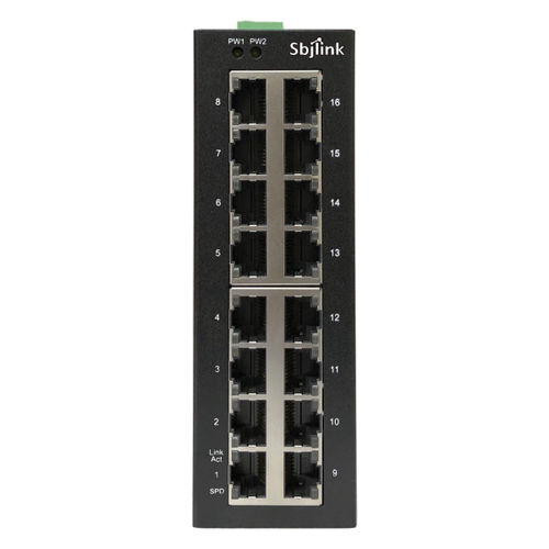 非管理型以太网交换机 - RPT-1016G-X2 - Sbjlink/Subject Link Inc. - 16 端口式 / 千兆以太网 / DIN导轨