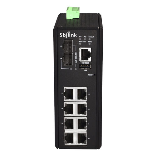管理型以太网交换机 - RPT-2010G-X4 - Sbjlink/Subject Link Inc. - 10 端口式 / 2 级 / 千兆以太网