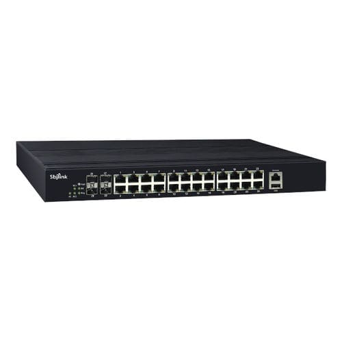 管理型以太网交换机 - FLC-3028G-4F-X2 - Sbjlink/Subject Link Inc. - 28端口 / 2 级 / 千兆以太网