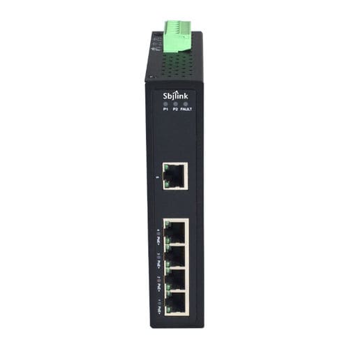 非管理型以太网交换机 - RPT-1005GP-X4 - Sbjlink/Subject Link Inc. - 5端口 / 千兆以太网 / DIN导轨
