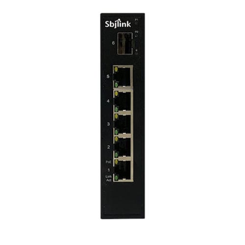 非管理型以太网交换机 - RPT-1006GP-1F-X2 - Sbjlink/Subject Link Inc. - 6 端口式 / 千兆以太网 / DIN导轨