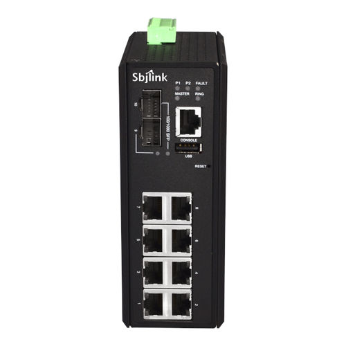 管理型以太网交换机 - RPT-2010G-2F-X4 - Sbjlink/Subject Link Inc. - 10 端口式 / 2 级 / 千兆以太网