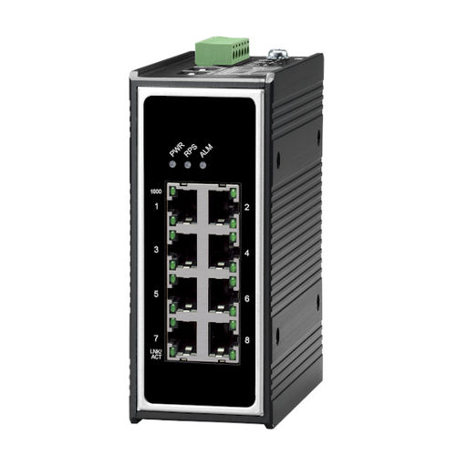 非管理型以太网交换机 - RPT-1008G-DNV-X3 - Sbjlink/Subject Link Inc. - 8端口 / 千兆以太网 / DIN导轨
