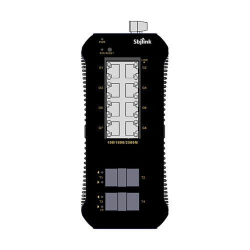 工业网络交换机 - RPT-2012MGX-4F-T-X6V - Sbjlink/Subject Link Inc. - 管理型 / 12 端口式 / 千兆以太网