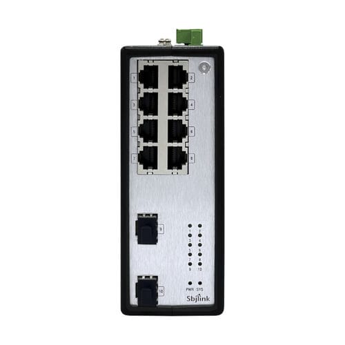 工业以太网交换机 - RPT-2010G-2F-T-X6M - Sbjlink/Subject Link Inc. - 管理型 / 10 端口式 / Layer 2 端口