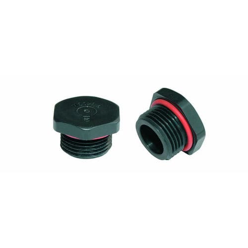 六角形塞子 - V301-1xxx-zz series - Jacob GmbH - 螺纹 / 聚酰胺 / 用于内部螺纹加工