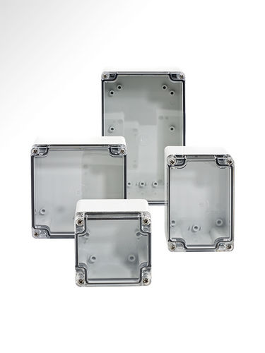 明装盒 - IP65 | MBM(K) series - MULTI-BOX - 模块化 / 不锈钢 / 带透明门