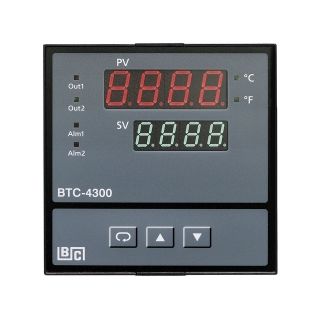 LED显示温控器 - BTC-4300 - BRAINCHILD ELECTRONIC CO., LTD - 多回路 / PID