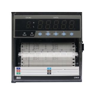 有纸记录仪 - CR06 - BRAINCHILD ELECTRONIC CO., LTD - 带状记录纸 / 点式