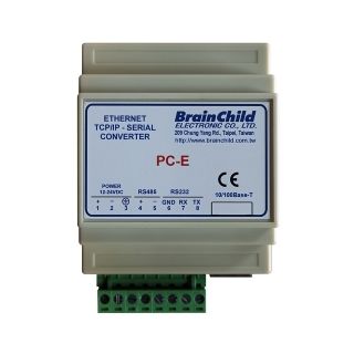 以太网变换器 - PC-E - BRAINCHILD ELECTRONIC CO., LTD - 串行 / RS-232 / RS-485