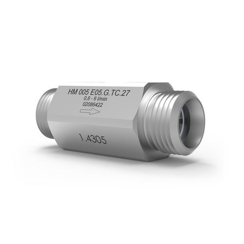 涡轮流量计 - HM E - KEM Küppers Elektromechanik GmbH - 体积 / 液体 / 不锈钢