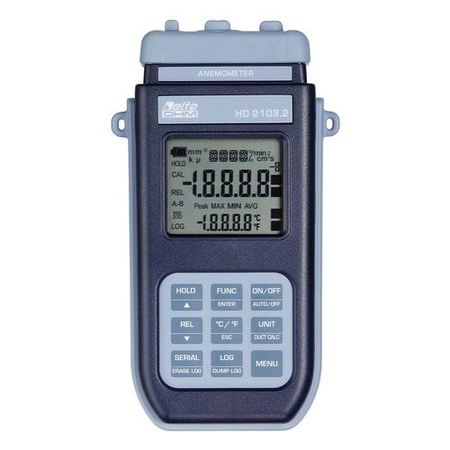热线温度风速计 - HD2103 series  - Delta OHM - 螺旋桨 / IP66 / 便携式
