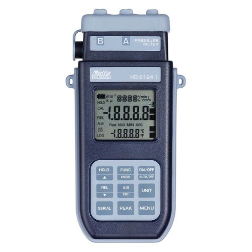 绝对温度压力计 - HD2124 series  - Delta OHM - 相对 / 差动 / 数字