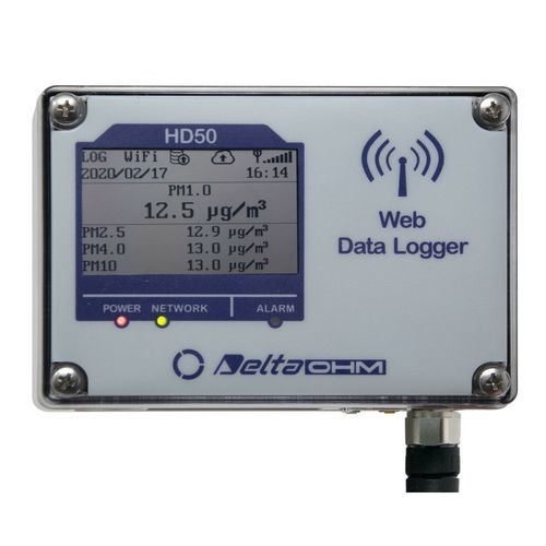 颗粒物数据记录器 - HD50PM - Delta OHM - WiFi / 以太网 / 带LCD图像显示器