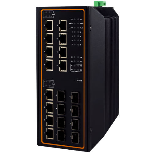 管理型以太网交换机 - EHG7520 Series - Atop Technologies - 20 端口式 / 千兆以太网 / 千兆