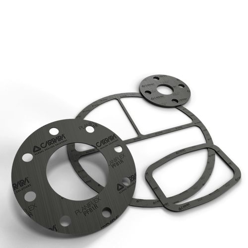 石墨密封纸 - PLANIFLEX™ PF81R - Carrara Global Sealing Solution - 金属丝 / NBR / 腈类