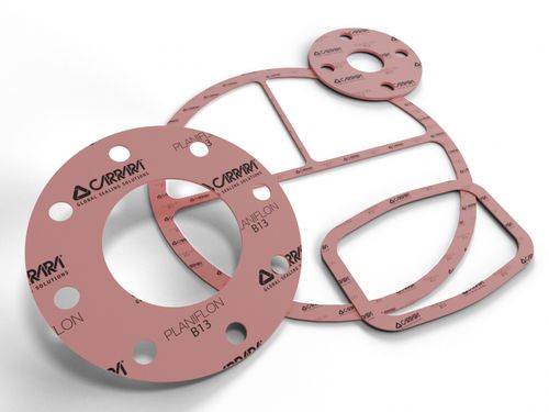 PTFE密封纸 - PLANIFLON™ B13 - Carrara Global Sealing Solution - 化学应用 / 法兰 / 气体