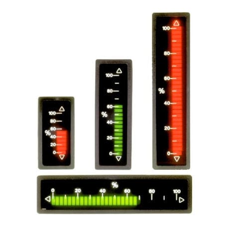 工艺流程指示器 - BA series - VAL.CO srl - 柱状图显示 / LED式 / 插入式